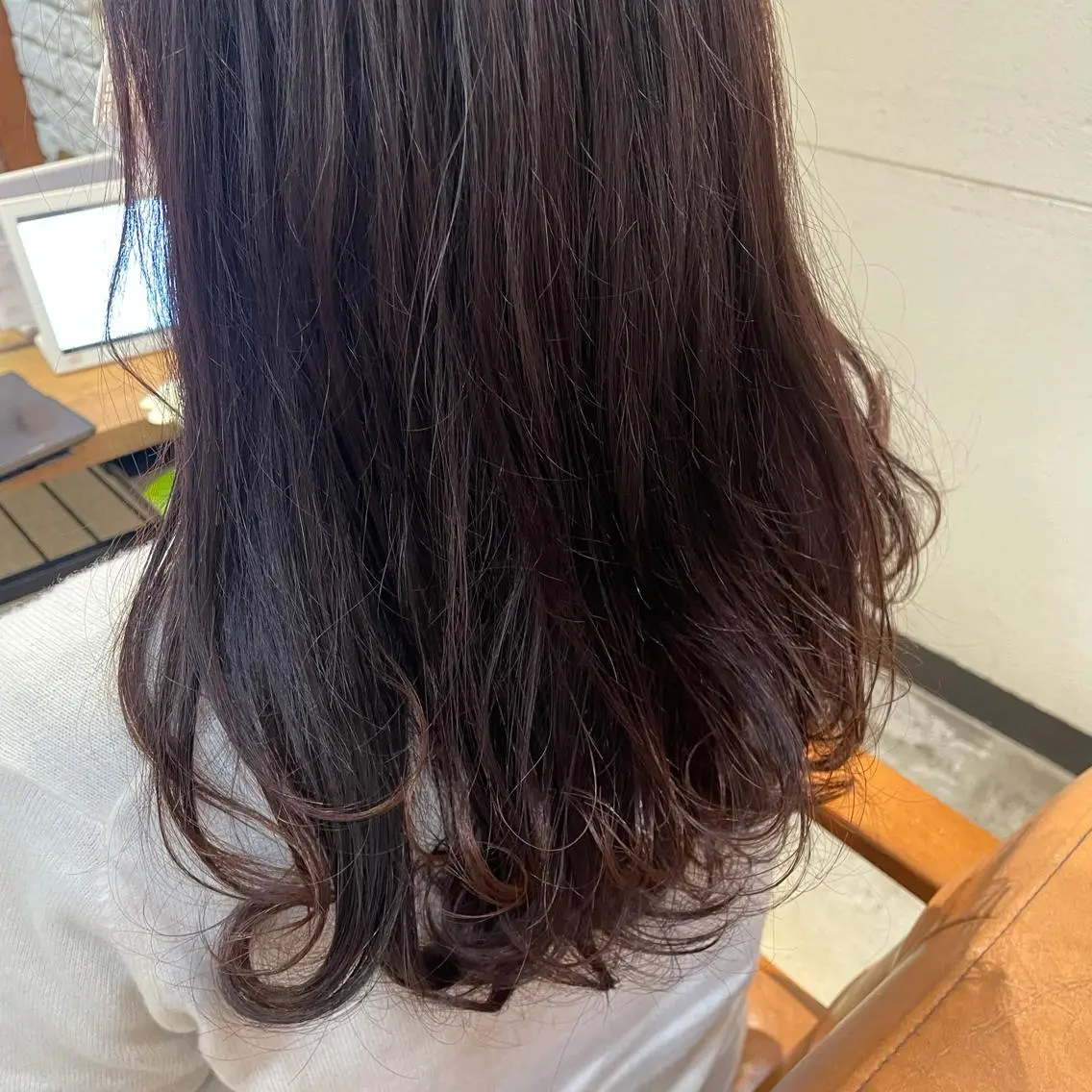 ロング カラー 北川 智海のヘアスタイル