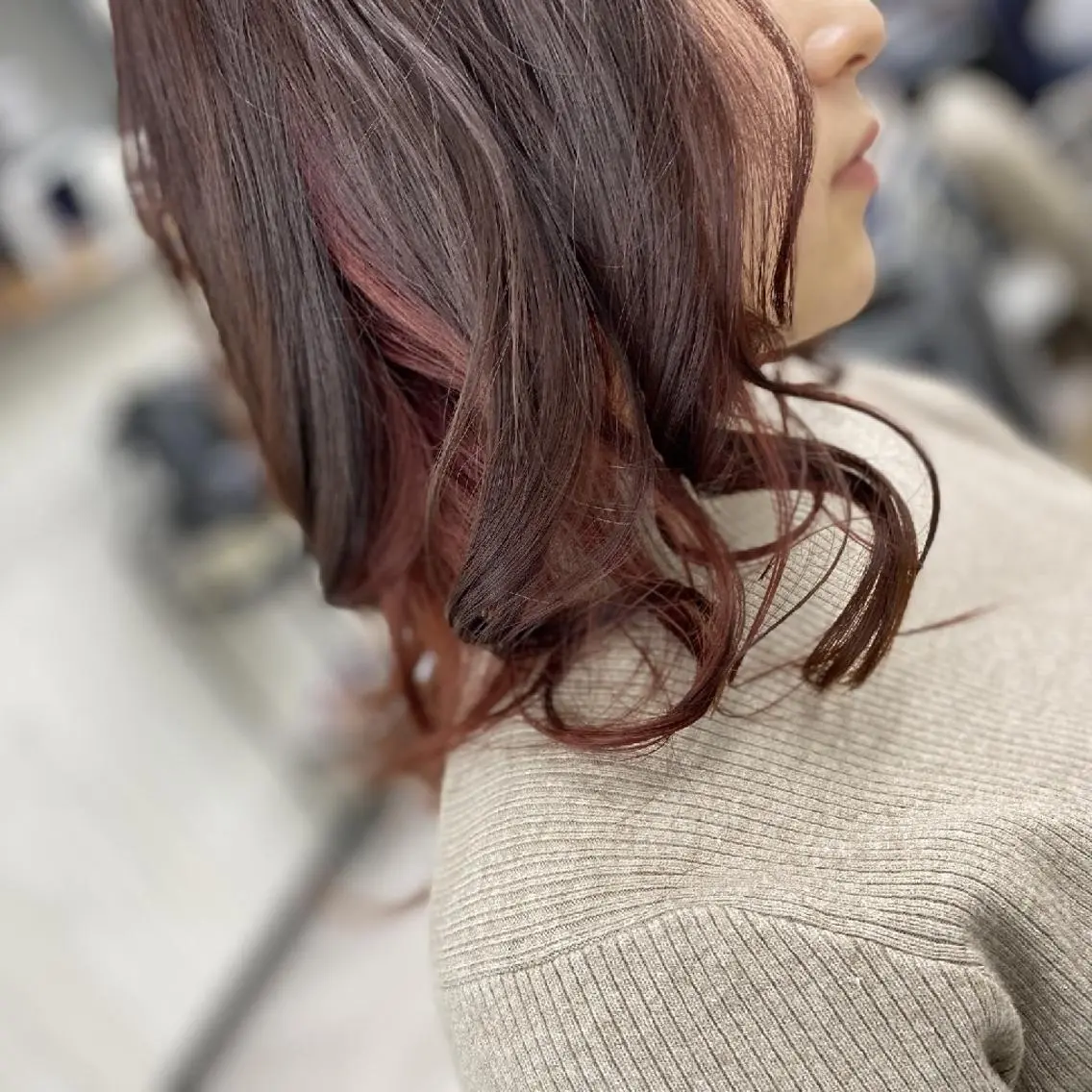 セミロング カラー 似合わせスタイル 🌟神谷ヨシタカのヘアスタイル