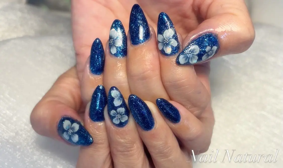 ネイル 持ち込み 夏ネイル ハンドネイル Nail salon Natulalのネイルデザイン