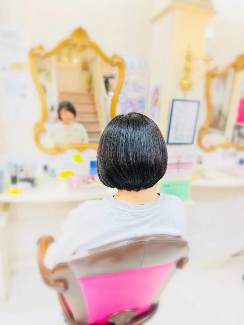 ショート ショートボブ ボブ ショートヘア カット 菅沼 美咲のヘアスタイル