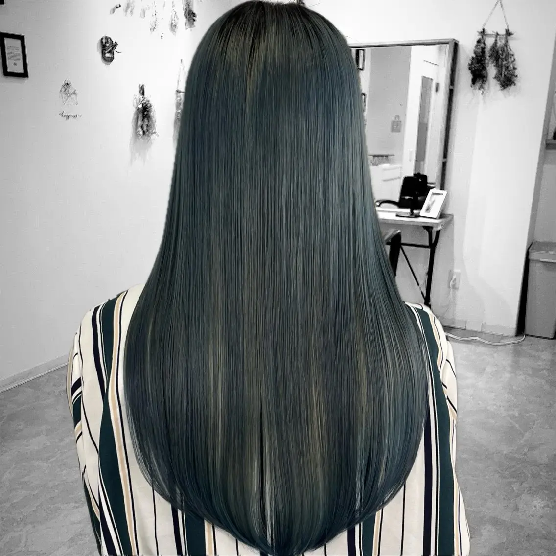 ロング トリートメント 縮毛・酸性ストレート 特化のヘアスタイル