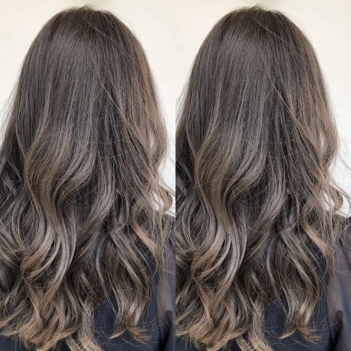 セミロング カラー サワタ ミサのヘアスタイル