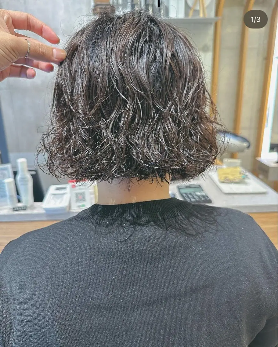 パーマ 伊藤 壮尭のヘアスタイル