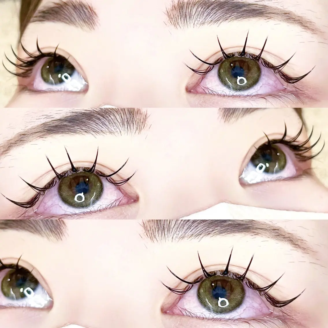 マツエク・マツパ キュート フラットラッシュ マツエク fein. 💖 eyelash💝のマツエク・マツパデザイン