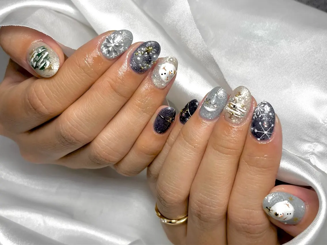 ネイル ハンドネイル Bianca美浜店 Hanaのネイルデザイン