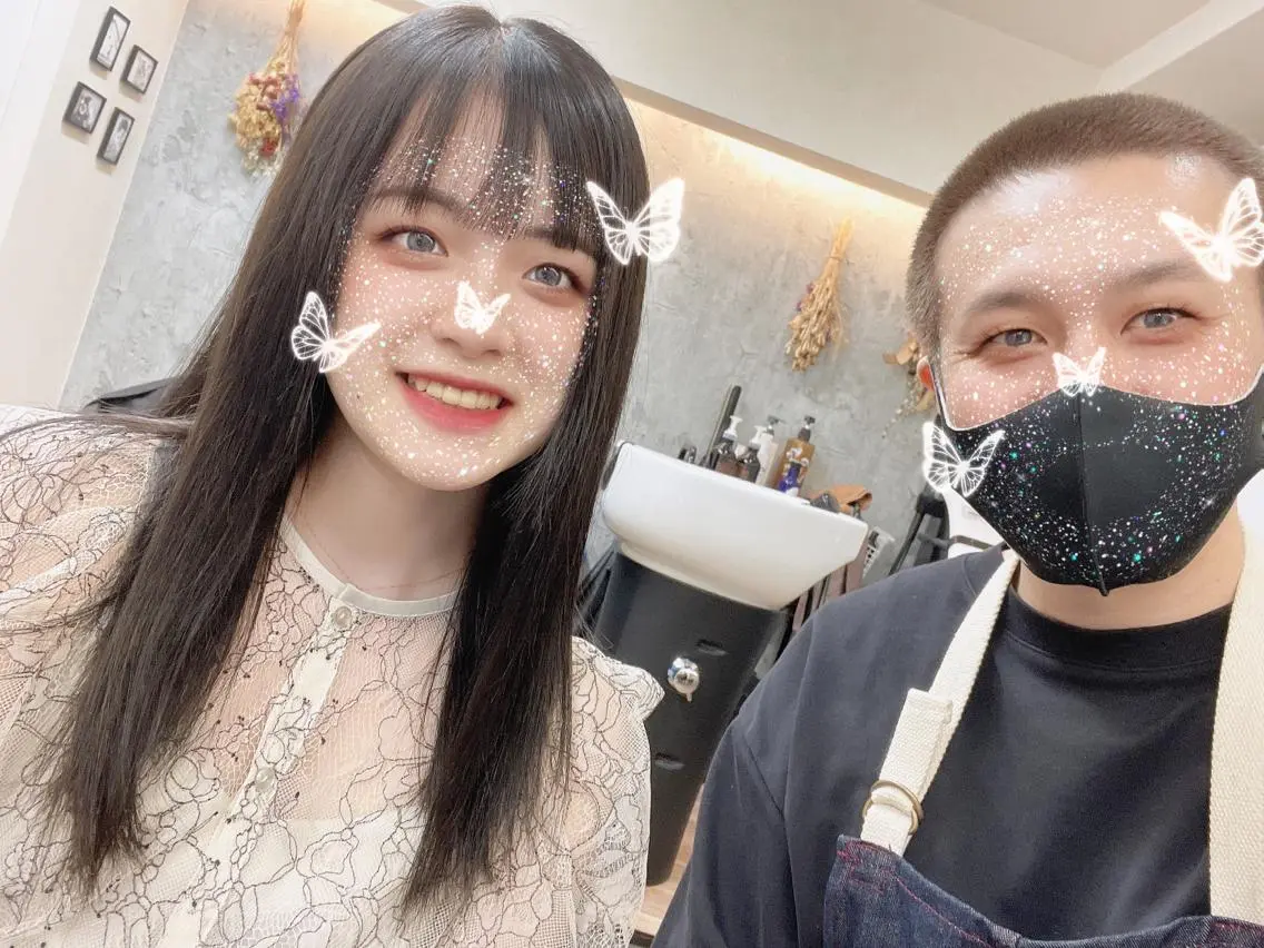 ロング カラー パーマ TOWA 野村　コウダイのヘアスタイル