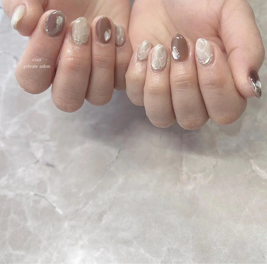 ネイル ハンドネイル ハンドケア nail salon una.のネイルデザイン