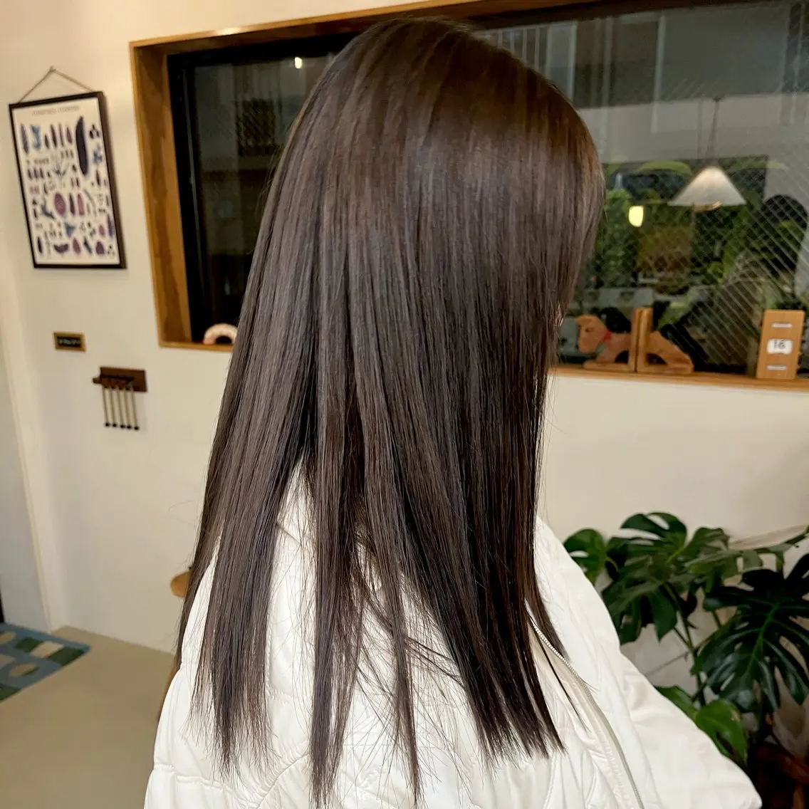 ロング カラー 宇野澤 銘のヘアスタイル