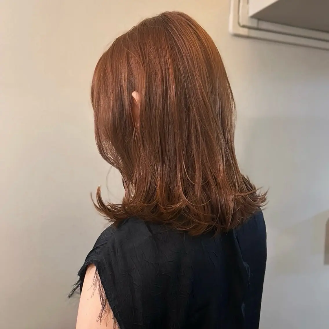 ミディアム カラー ブリーチリタッチ🧹 miyukiのヘアスタイル