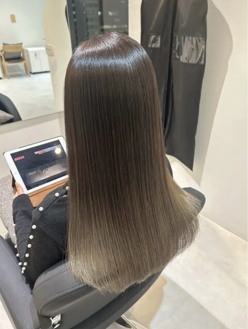 カラー カット ヘアカラー トリートメント 北谷 瑠仁のヘアスタイル
