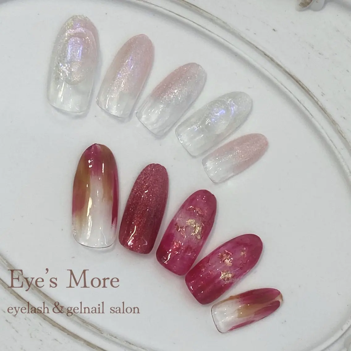 ネイル クリアネイル ニュアンスネイル シンプルネイル Mai Nailistのネイルデザイン