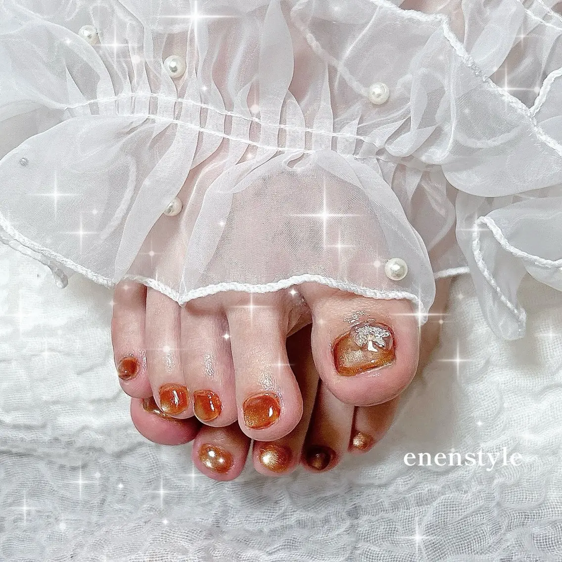 ネイル フットネイル enenstyle YUAのネイルデザイン