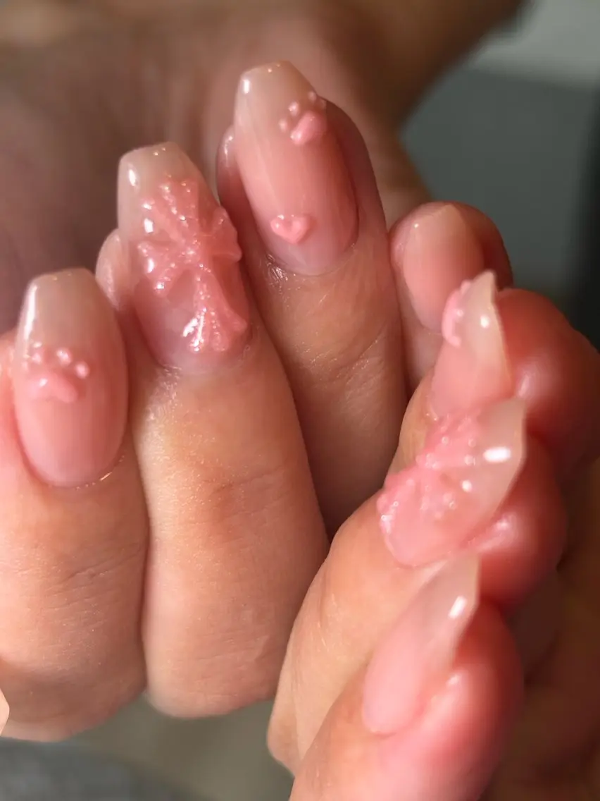 ネイル ぷっくりネイル .8 HAREのネイルデザイン