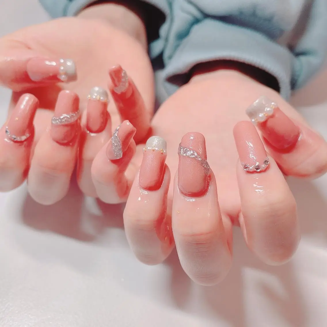 ネイル ハンドネイル ハンドケア パラジェル💅 オフ無料Pi.Harのネイルデザイン
