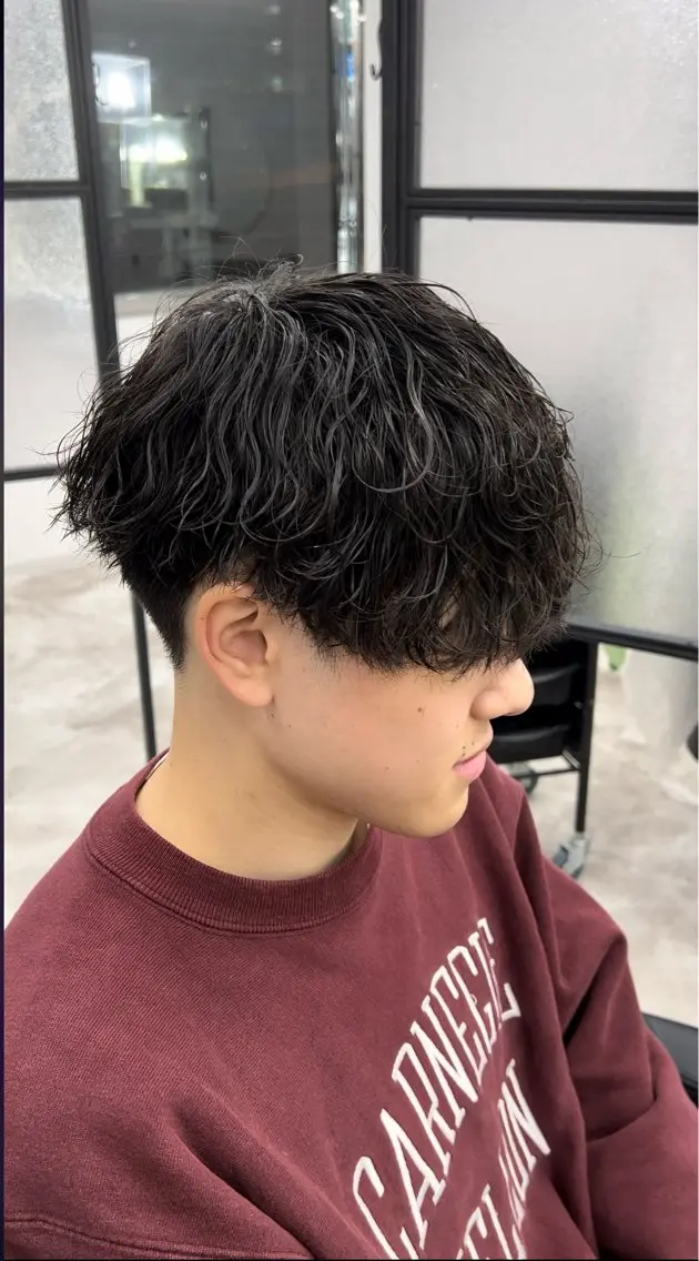 メンズ カット パーマ 悩み解決美容師 Futo✨のヘアスタイル