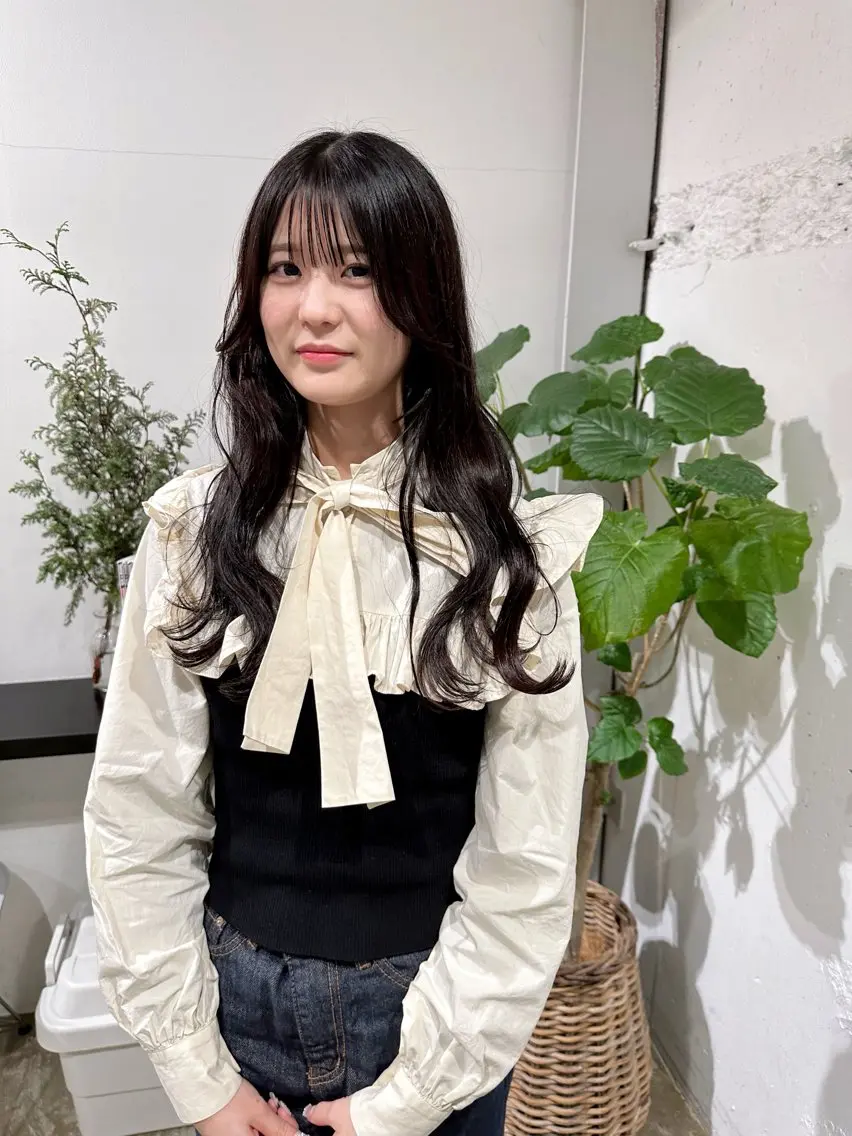 ロング カラー 林下 大輔のヘアスタイル