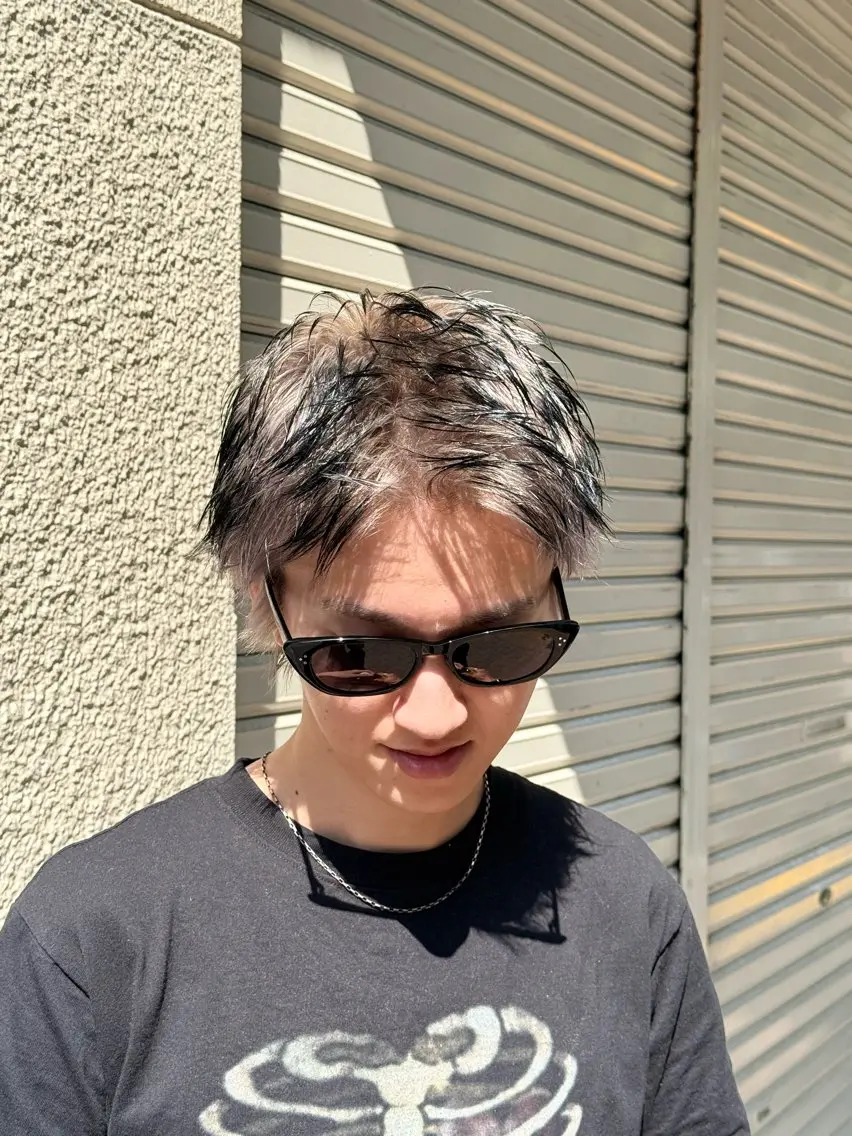 カラー メンズ カット ヘアカラー トリートメント メンズカット Hikaruのヘアスタイル
