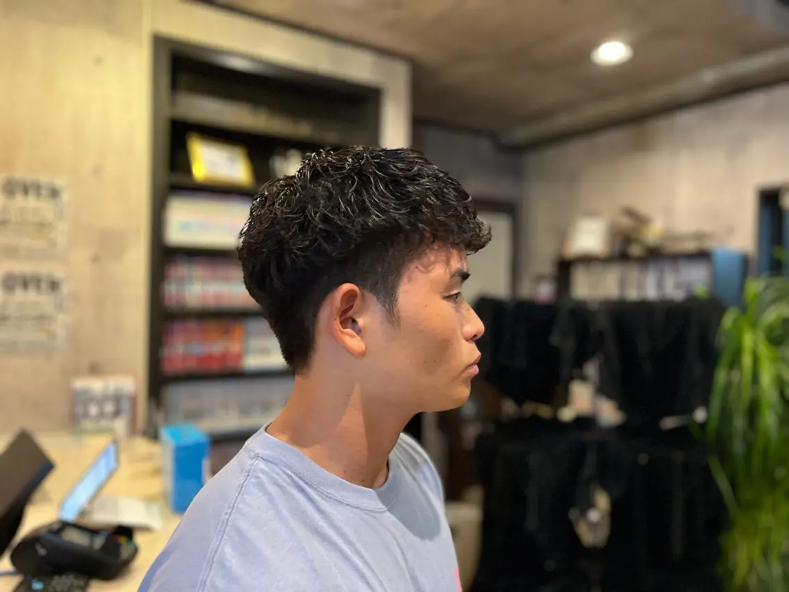 パーマ メンズ メンズパーマ 山内 舞乃のヘアスタイル