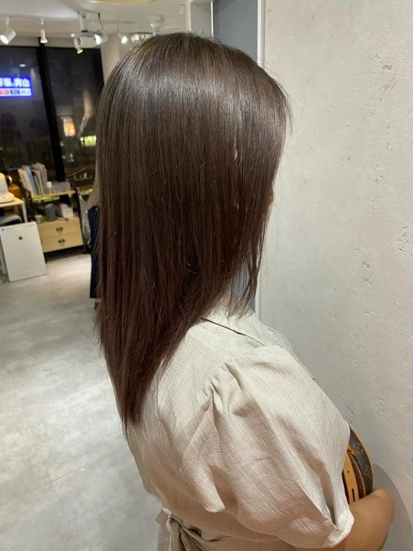 40%off‼️🌈🌈カラー+髪質改善トリートメント🌈🌈 ミニモ限定価格🌟の写真