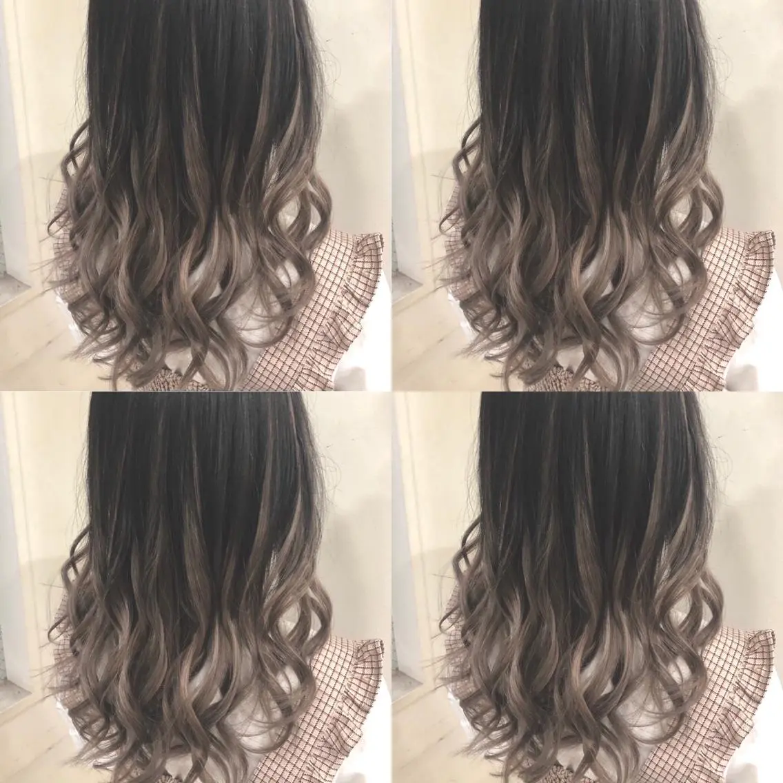 ロング カラー シールエクステ グラデーションカラー エクステ 🌷MAYU 🌷のヘアスタイル