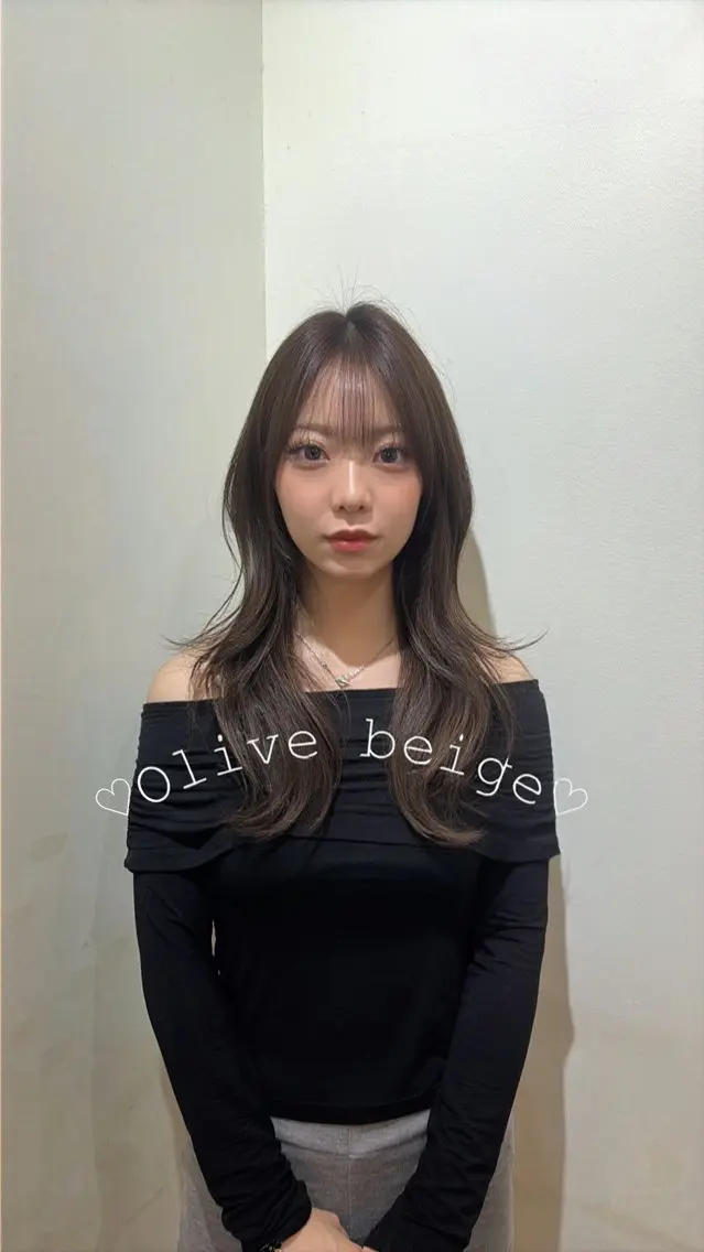 ロング カラー 黒髪 ケアカラー ダブルカラー カット ヘアカラー トリートメント 🍒桜井 優華🍒のヘアスタイル