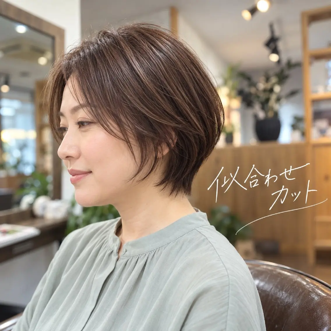 ショート カット Indigo 鈴木のヘアスタイル