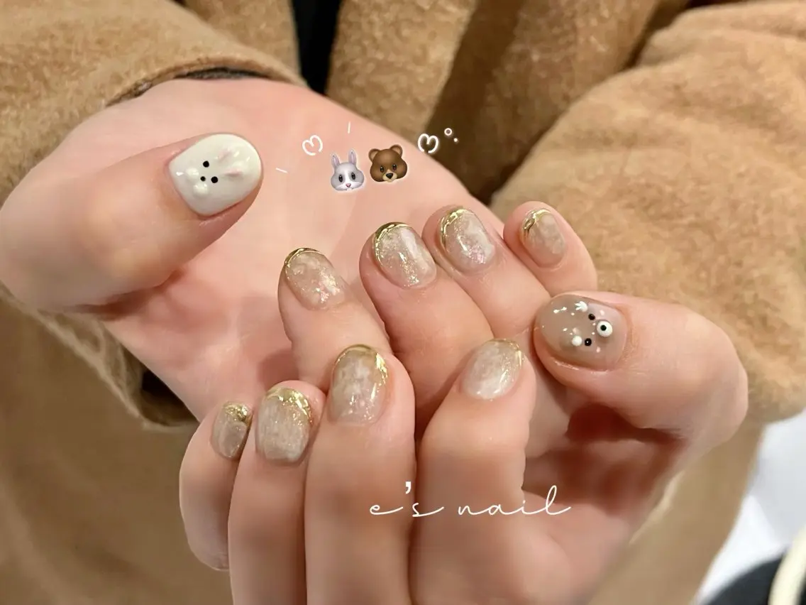 ネイル ハンドネイル ハンドケア e’s nail Lumièreのネイルデザイン