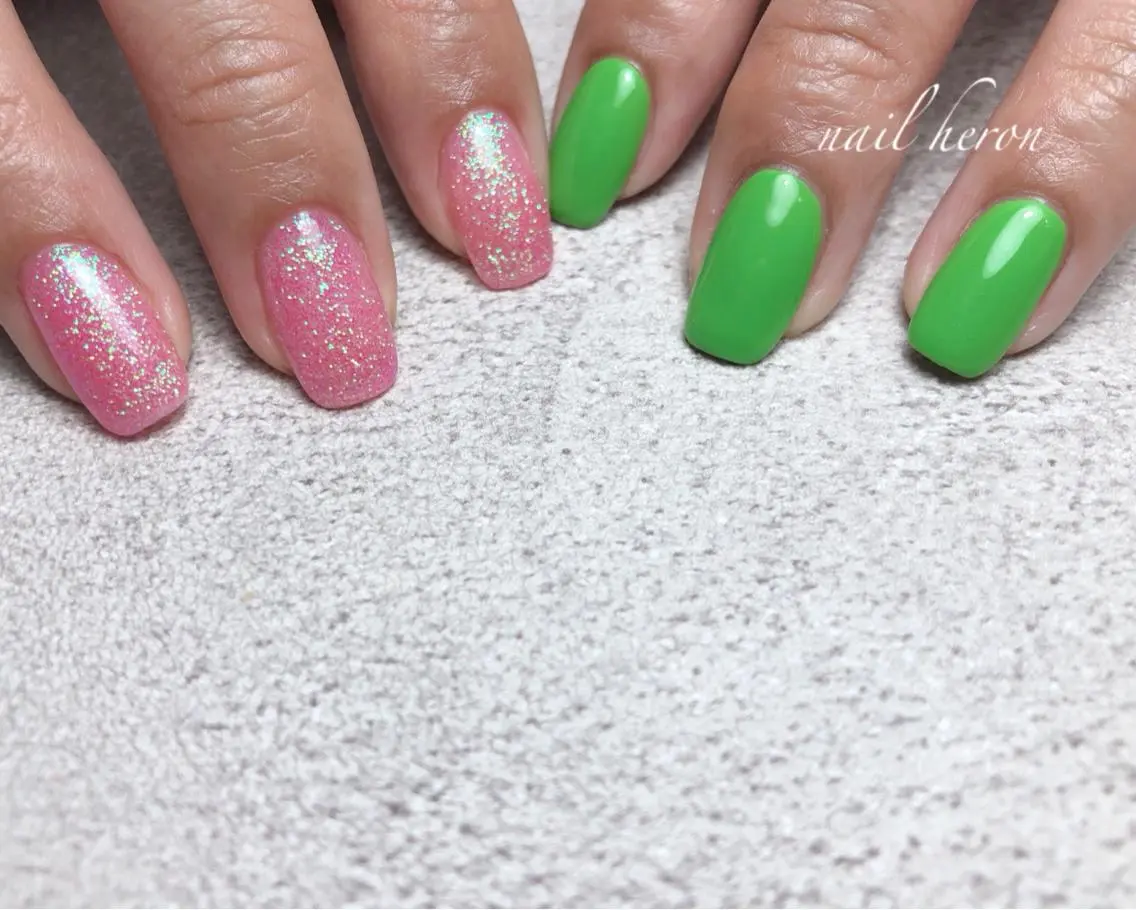 ネイル ハンドネイル saki_ nail heronのネイルデザイン