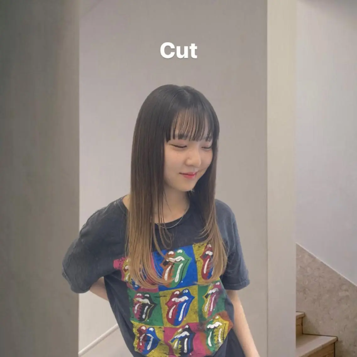 ミディアム JUURI- Shionのヘアスタイル