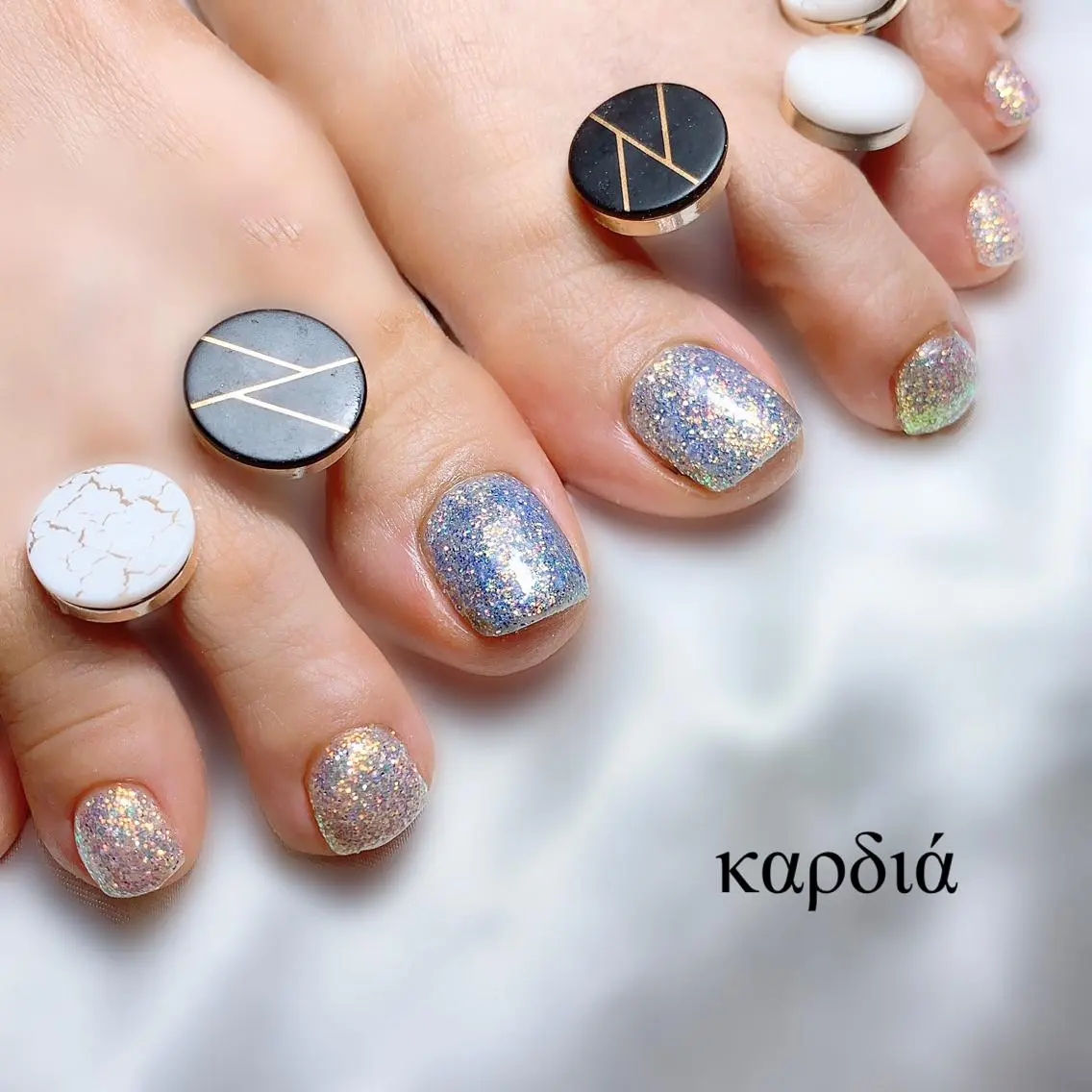 ネイル καρδιά -ｶﾙﾃﾞｨｱ-のネイルデザイン