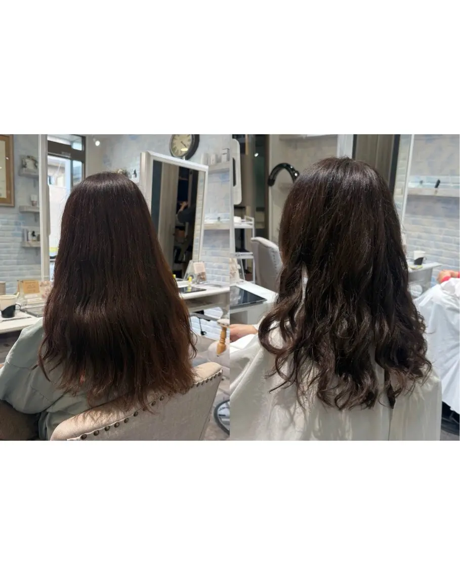 【レディースのみ】カット➕デジタルパーマ(ショート不可)の写真