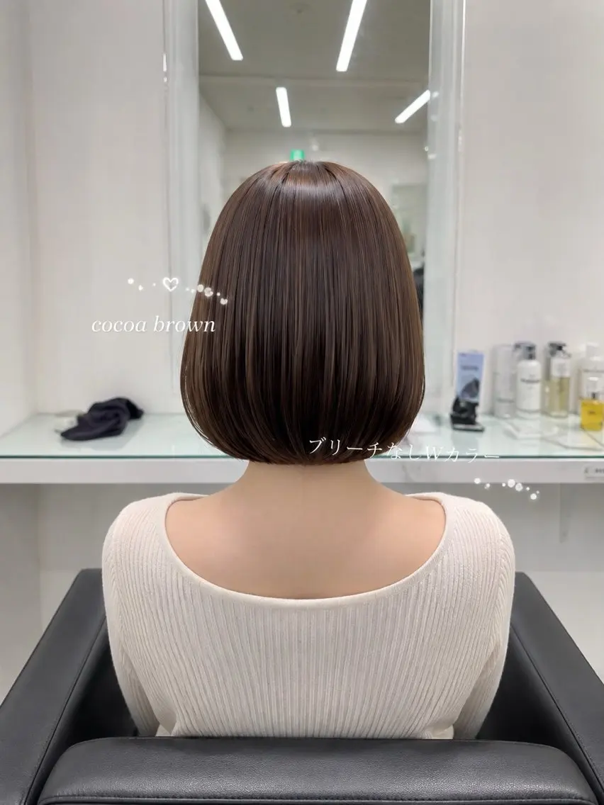 ショート ⋆.韓国hair⊹ みゆ໒꒱ིྀ༝⁺のヘアスタイル