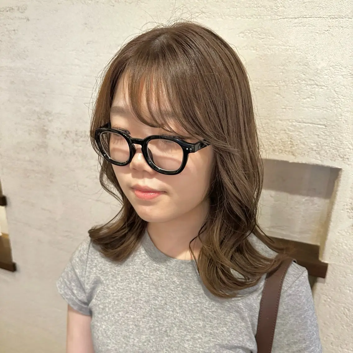 ミディアム 井上 三沙希のヘアスタイル