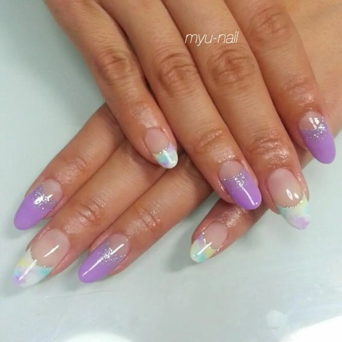 ネイル アートネイル ホームサロン myu-nailのネイルデザイン