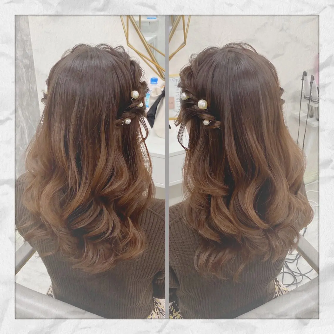 ロング ヘアアレンジ ヘアセット ヘアセット/着付け 𓇼 まつもと𓇼のその他イメージ