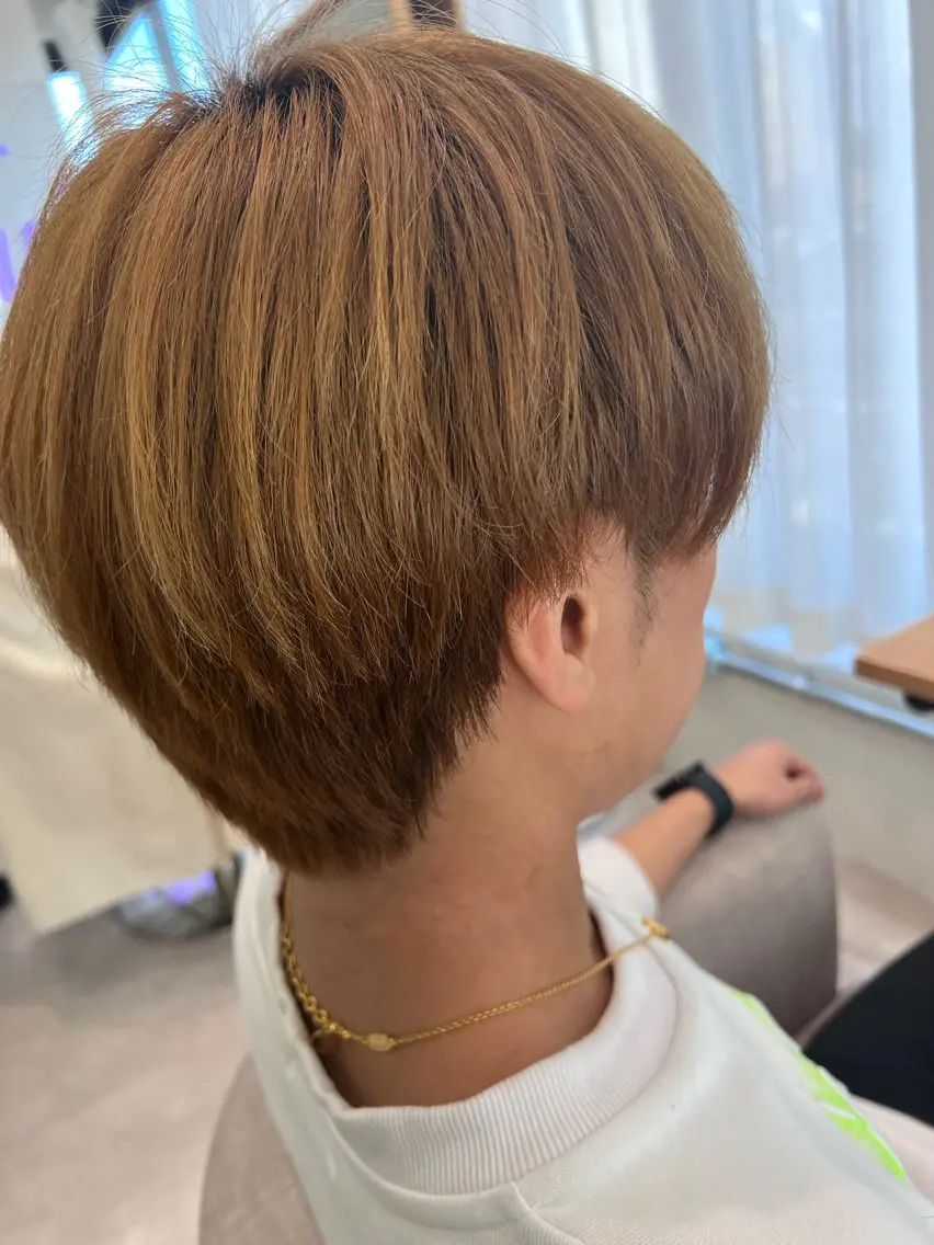 メンズ 刈り上げ 岡島 実里のヘアスタイル