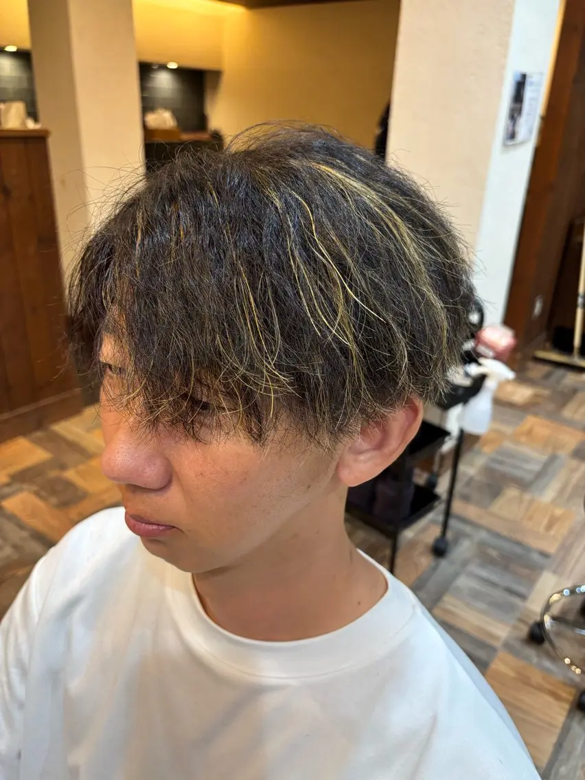 ショート ハイライト 艶カラー/学園前/ Remikaのヘアスタイル