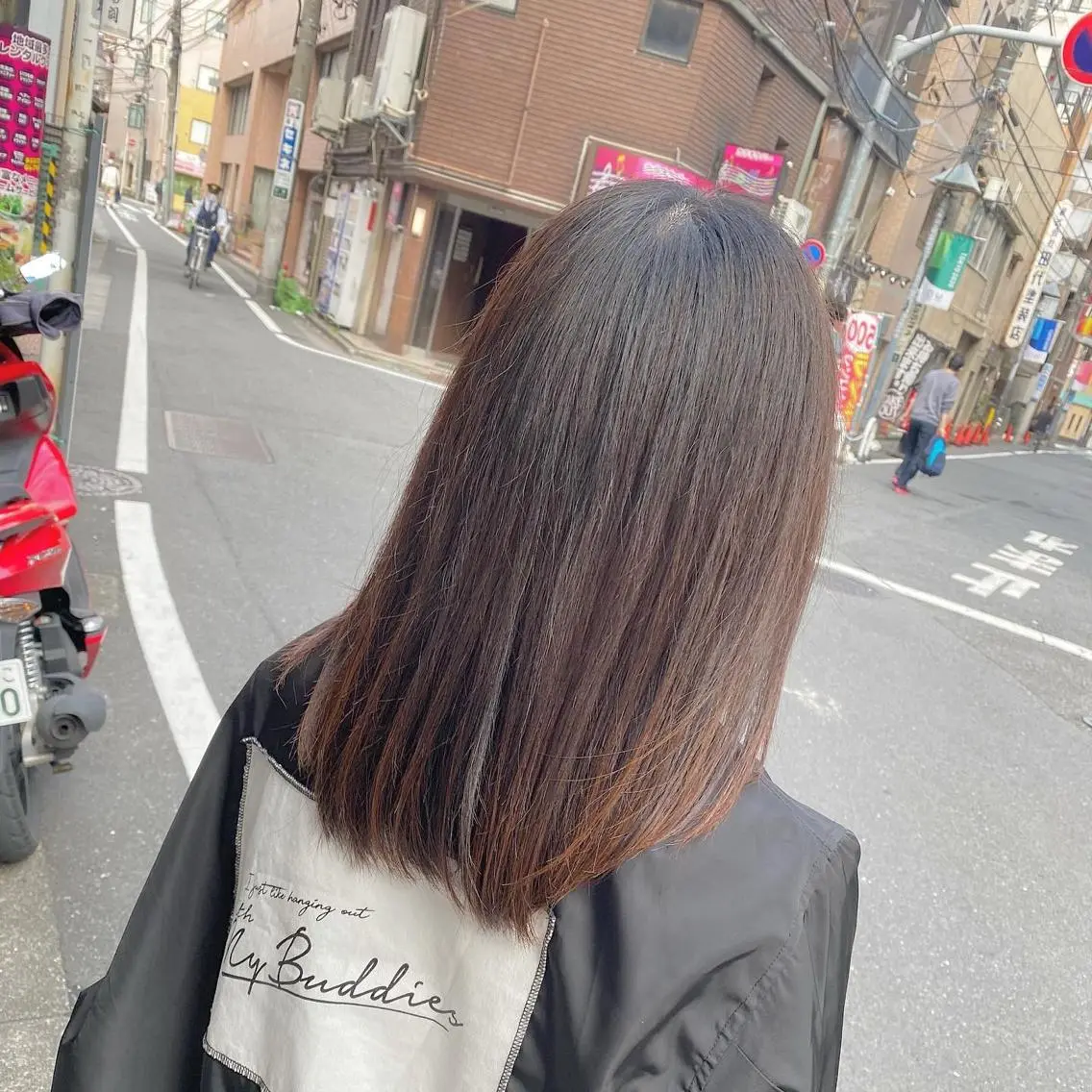 ミディアム 髪質改善 髪質改善特化 安東駿介のヘアスタイル