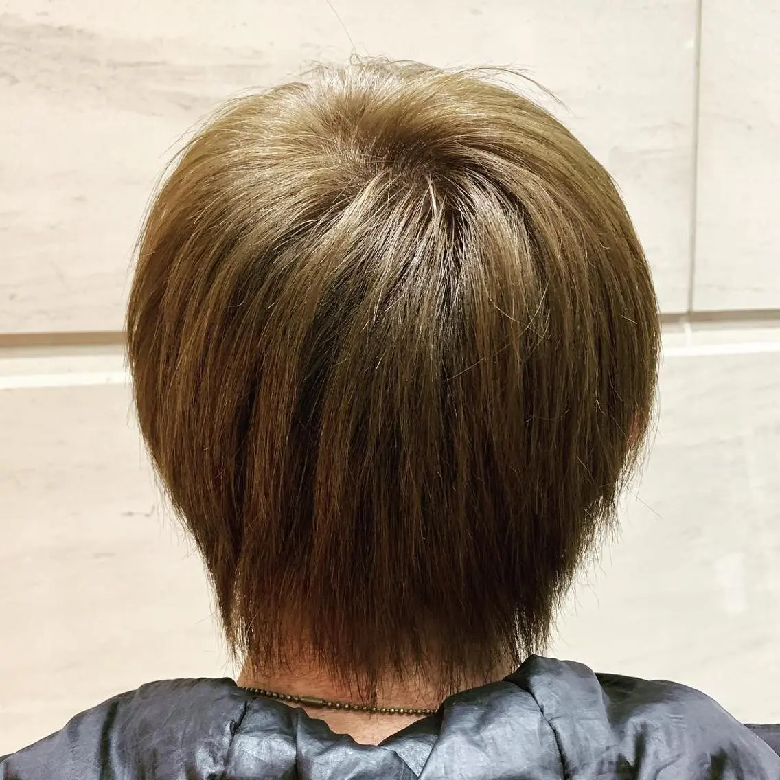 ミディアム カラー メンズ 熊谷 奈菜のヘアスタイル