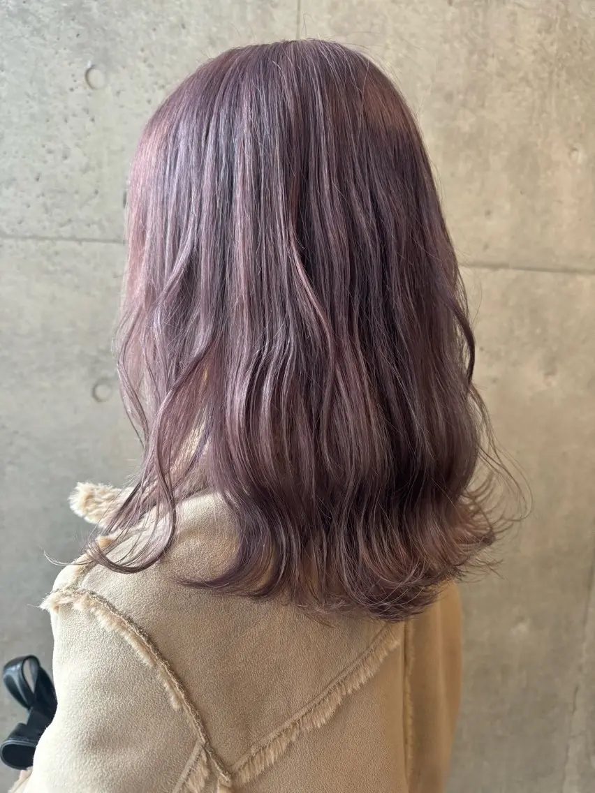 セミロング ヘアカラー 🩰✨️ダブルカラー nanako✨️🩰のヘアスタイル