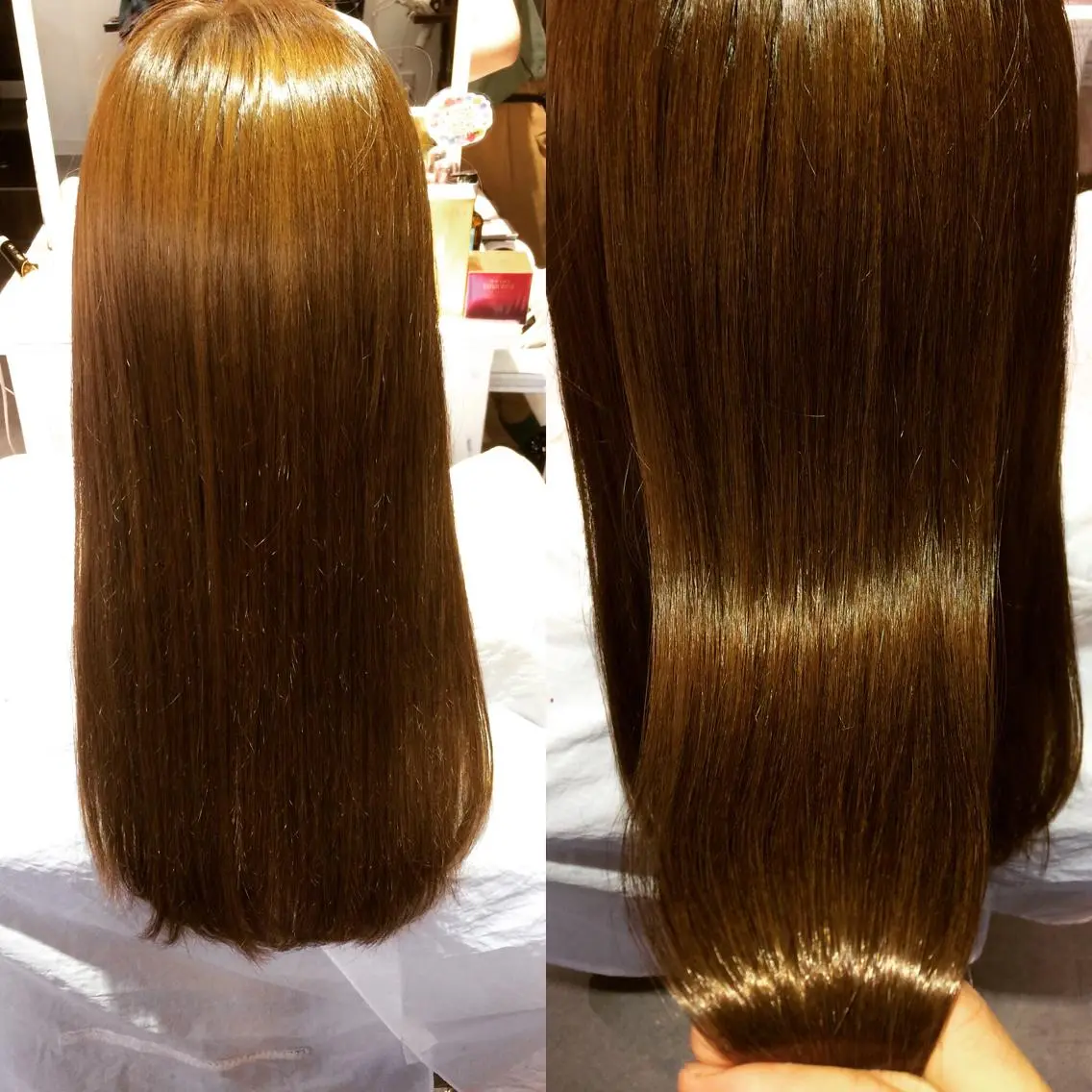 ロング カラー CHAINON 近鉄奈良店のヘアスタイル