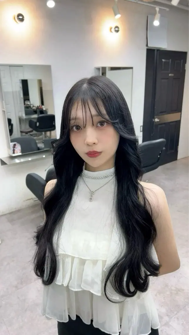 ロング 髪質改善 縮毛矯正 トリートメント カット ヘアカラー トリートメント 🫧髪質改善 講師🫧🍎幹細胞のヘアスタイル