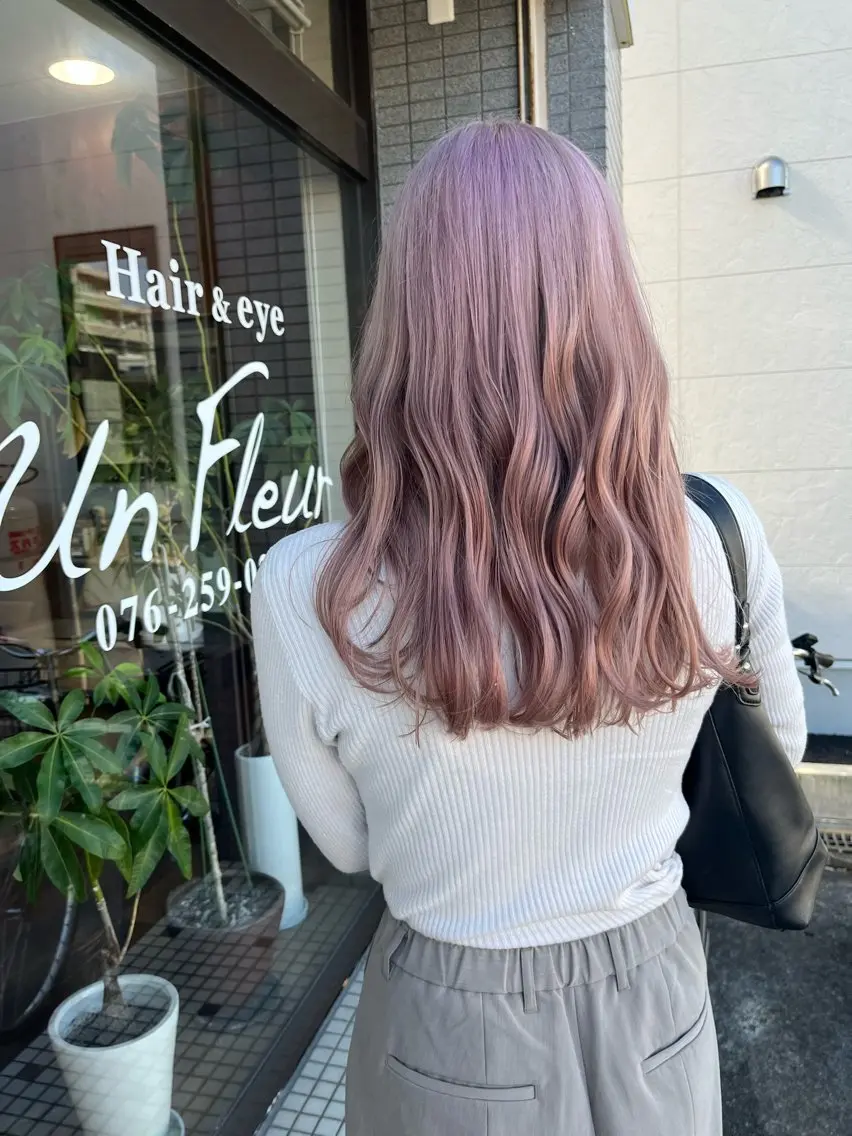 セミロング 立野 希沙のヘアスタイル