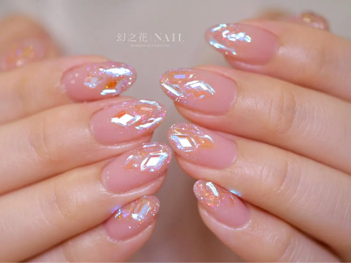 ネイル ラメ(グリッター) ハンドネイル 幻之花 Nailのネイルデザイン