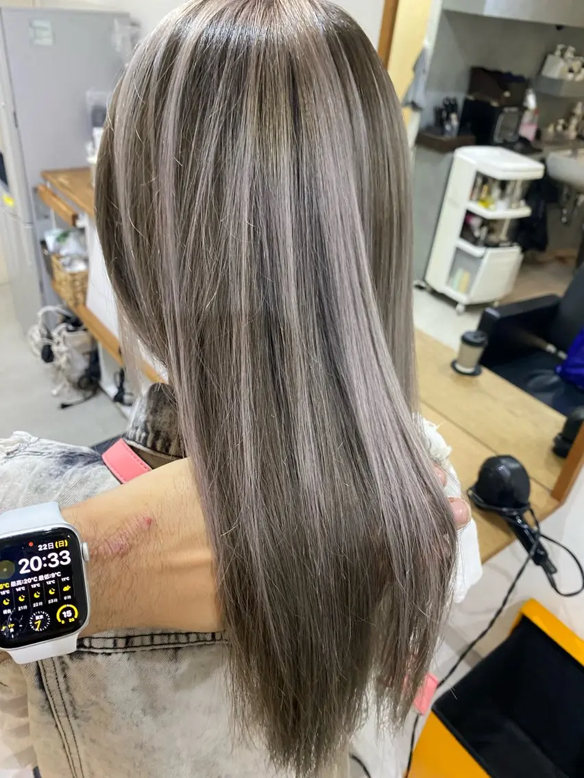 ロング カラー 銀座【全店リピート 率No1🥇】トグチのヘアスタイル
