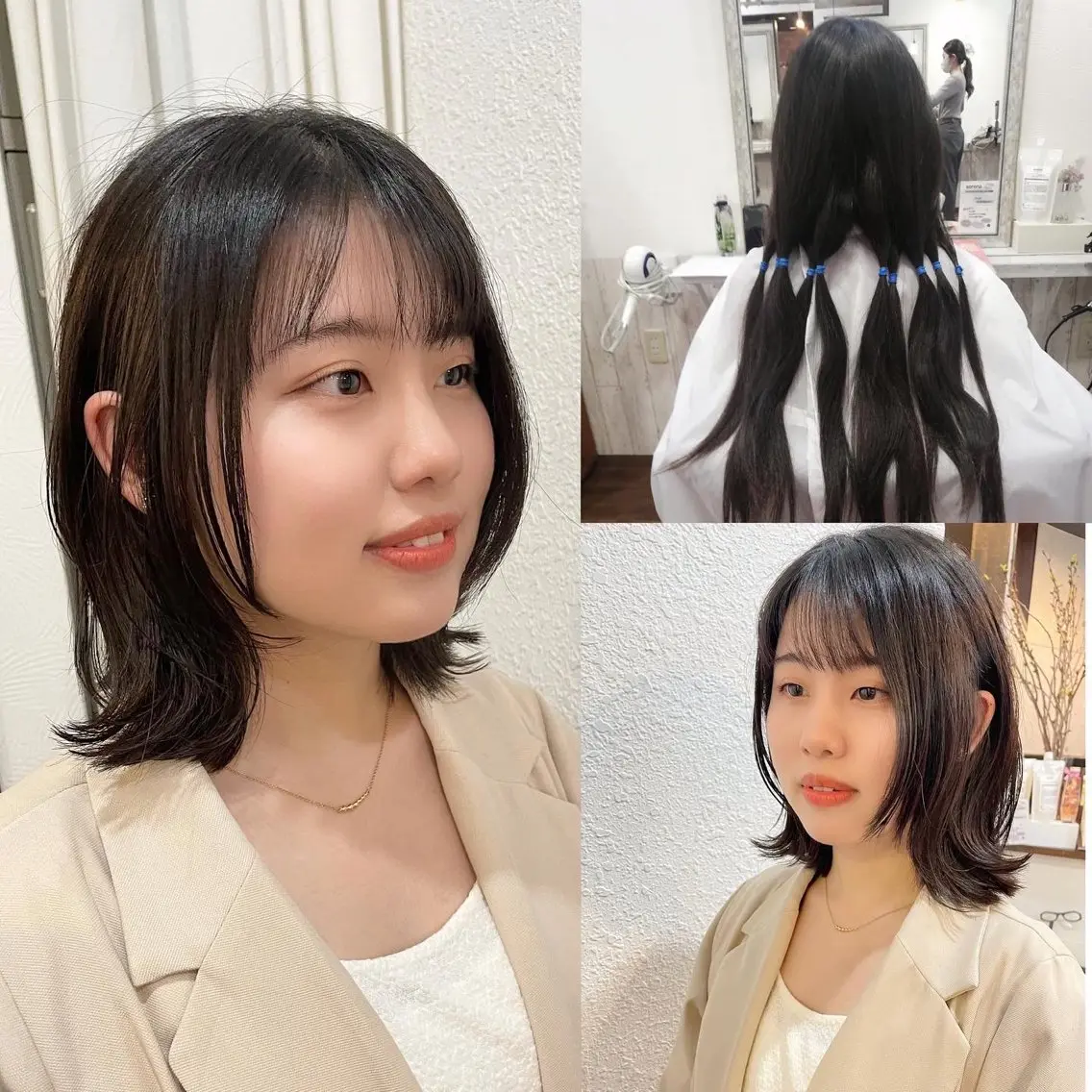 ✨似合わせカット&最高級カラー &ネットで話題⭐️5行程マイフォーストリートメント✨の写真