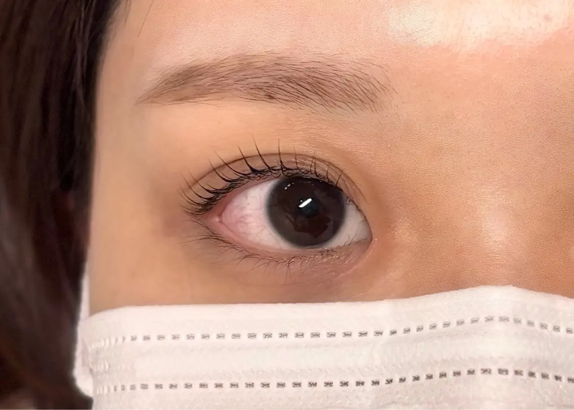 マツエク・マツパ attrice 秋山 いまのマツエク・マツパデザイン