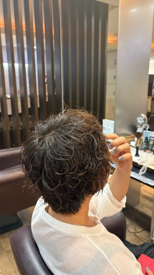ショート パーマ 北田 あいみのヘアスタイル