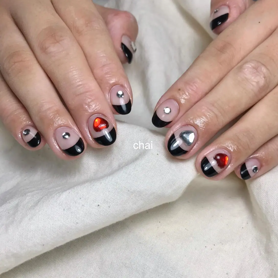ネイル ハンドネイル chai nail _ai📍鶴橋のマツエク・マツパデザイン