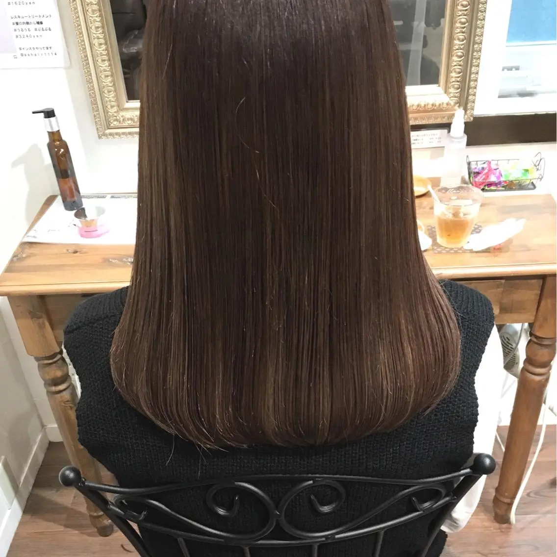 ロング カラー ヘアアレンジ 伸ばしかけ トリートメント 柔らか垢抜けｶﾗｰと ｶｯﾄ🫧ASUKAのヘアスタイル